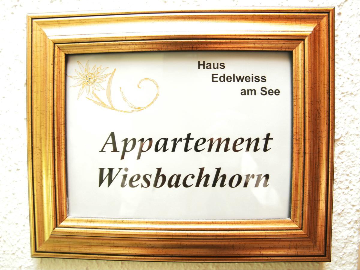 Haus Edelweiss Am See Apartment Zell am See Exterior foto