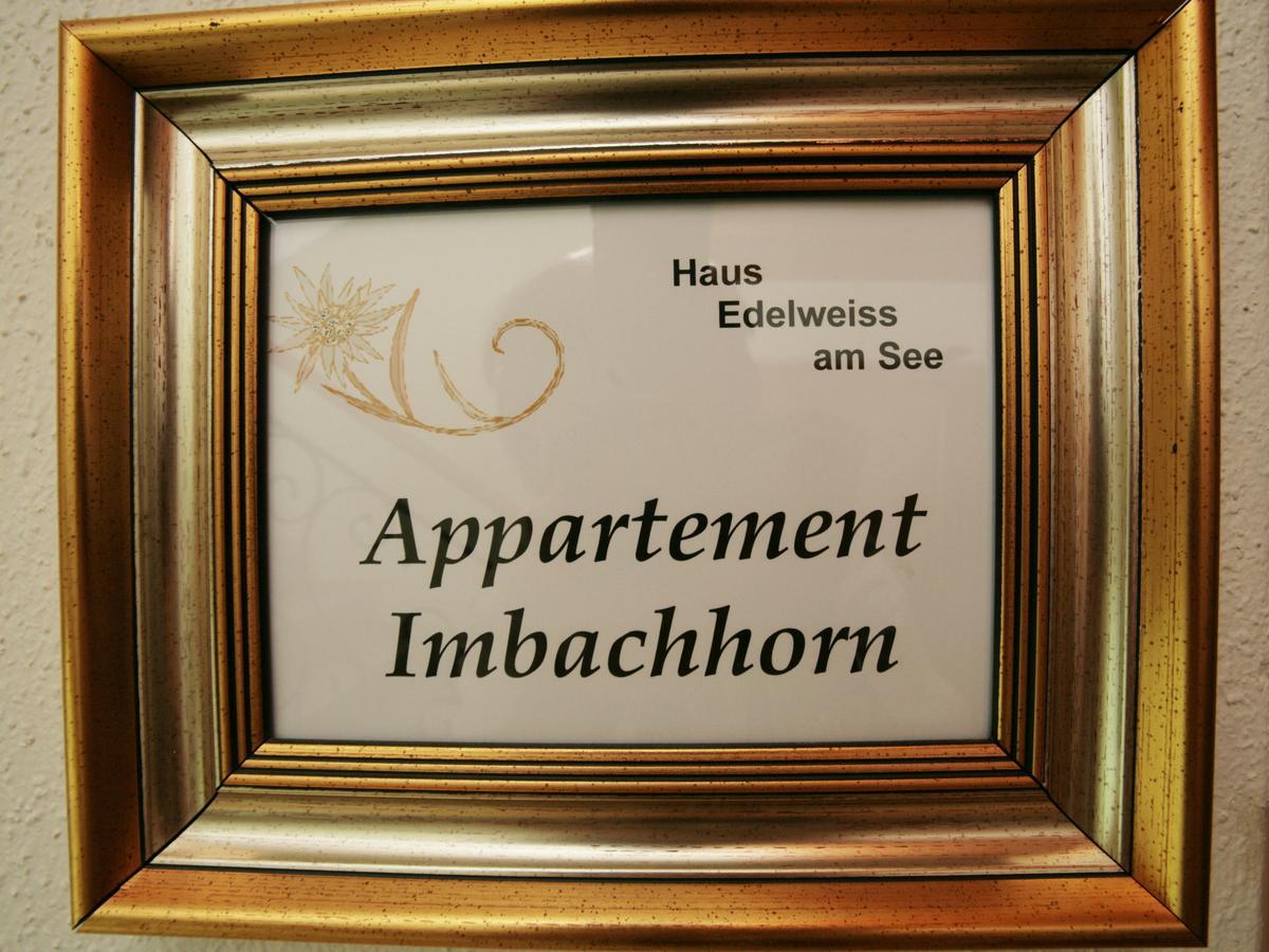 Haus Edelweiss Am See Apartment Zell am See Exterior foto